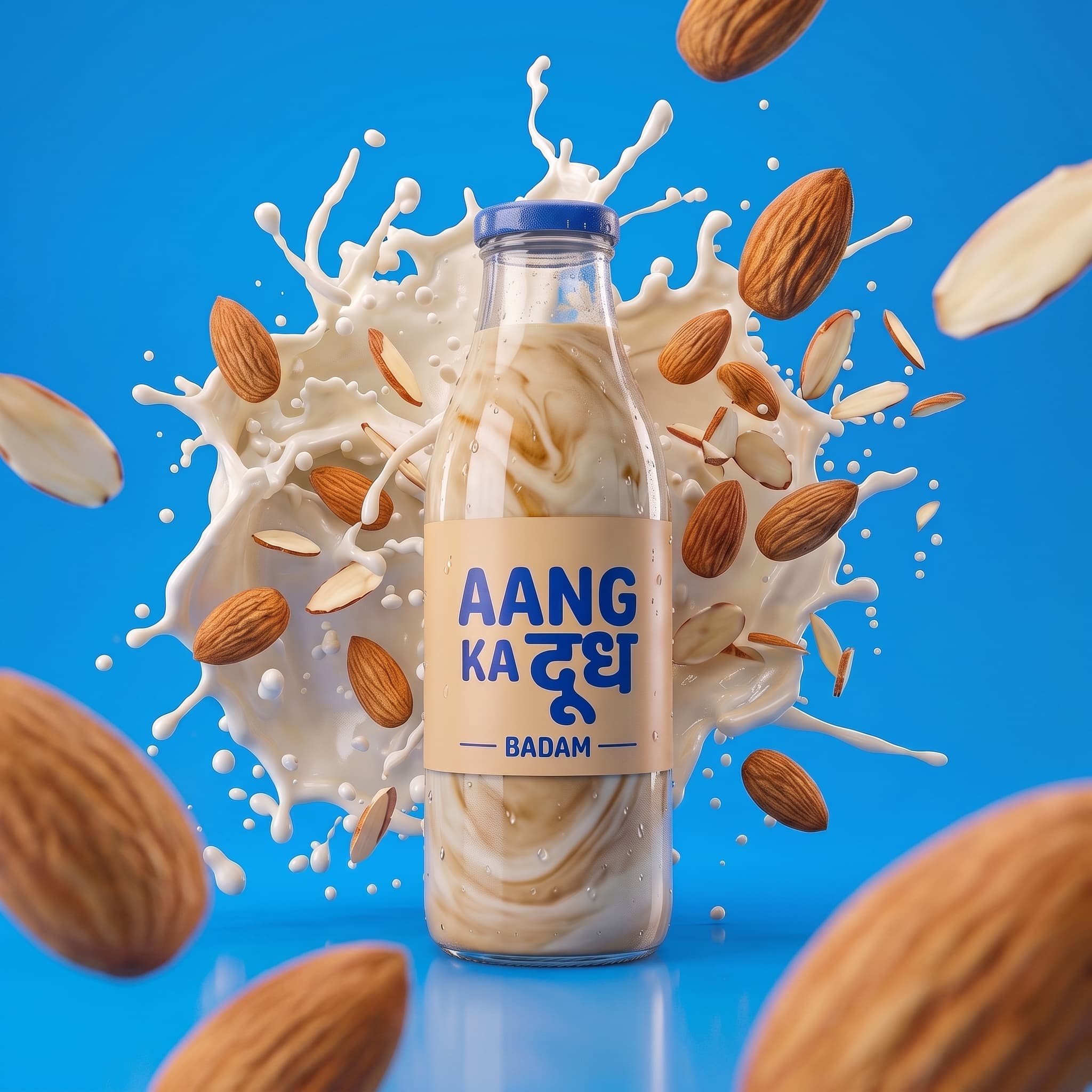 Aang Badam Milk view 3